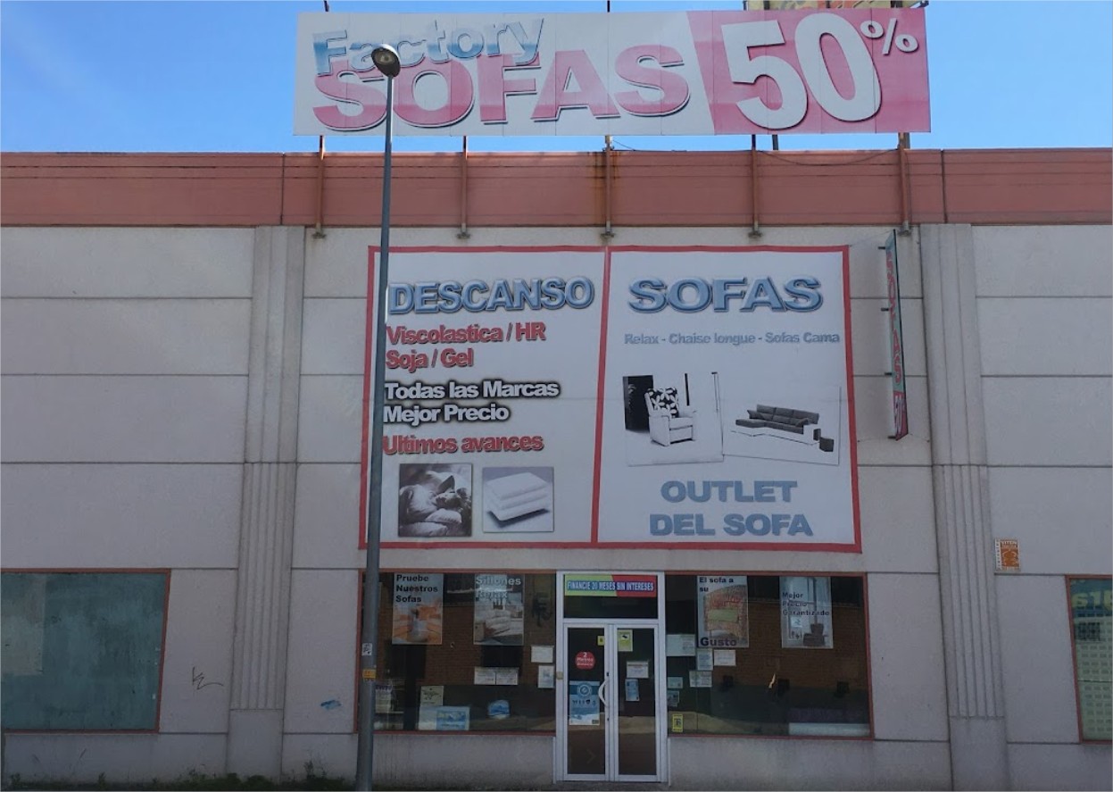 Tienda de Sofás en FuenlabradaFactory Sofás